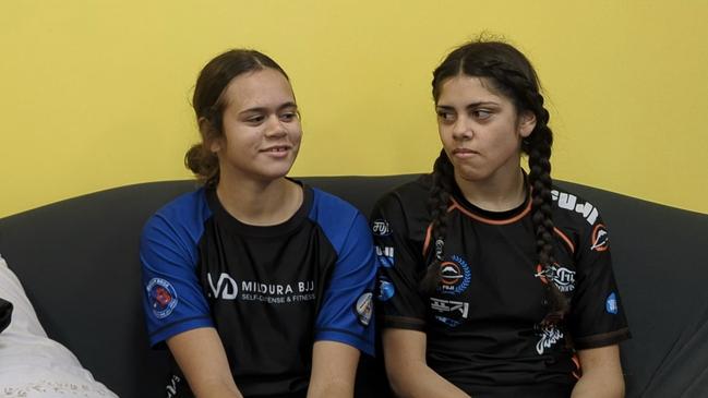 Mildura jujitsu stars Giselle Spencer and Tyler Carter are hoping to head overseas to compete in LA, Japan, and the UAE. Picture: Sam Dirkis