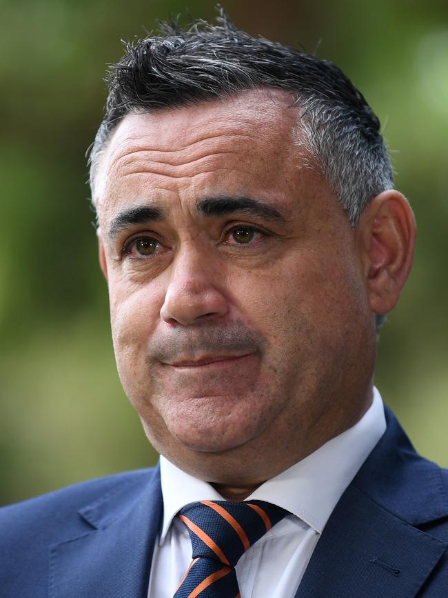 NSW Deputy Premier John Barilaro.