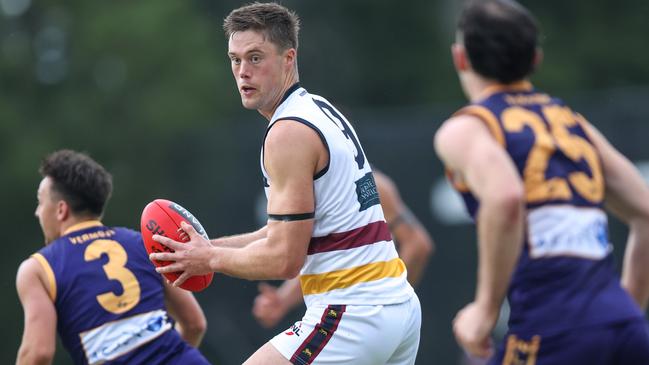 EFNL 2025: Josh Schache in action for Doncaster East. Picture: Field of View Photography