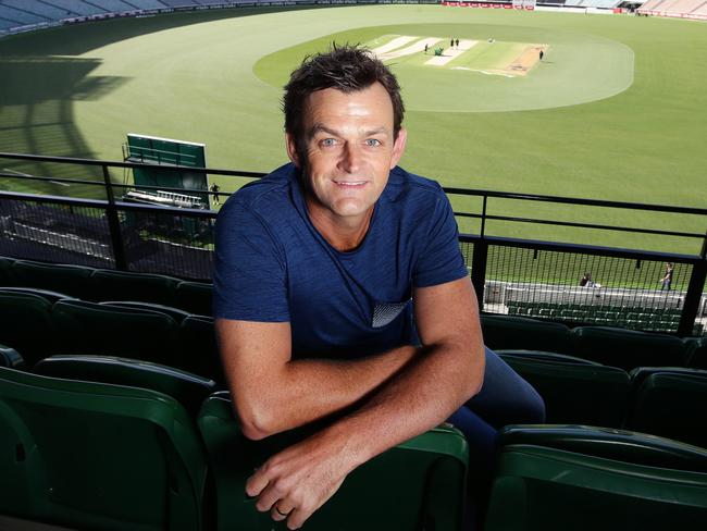 Adam Gilchrist pictured at The MCG promoting his new book. Adam Gilchrist. The Man The Cricketer The Legend'. Picture: Andrew Tauber