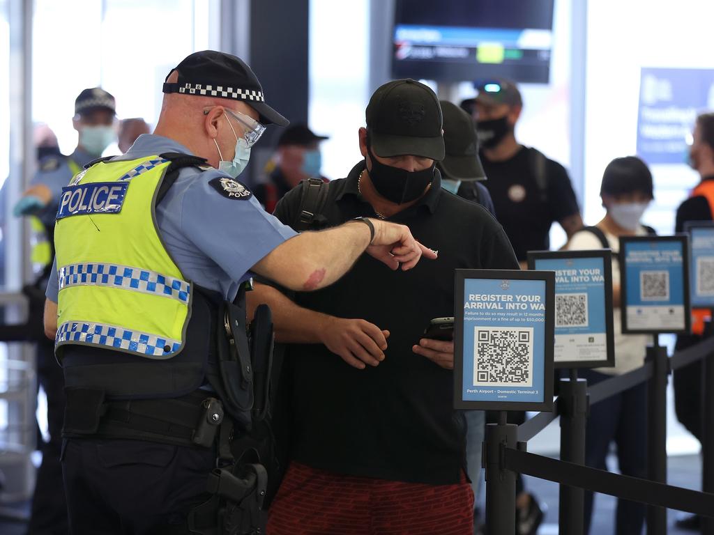 From Thursday, all vaccinated travellers will be able to enter WA without the need to quarantine. Picture: Paul Kane/Getty Images