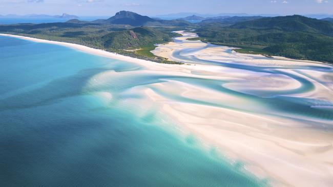 Hill Inlet near Airlie Beach, Whitsundays, Queensland.