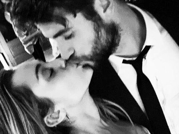 Cyrus and Hemsworth wed. Picture: Instagram