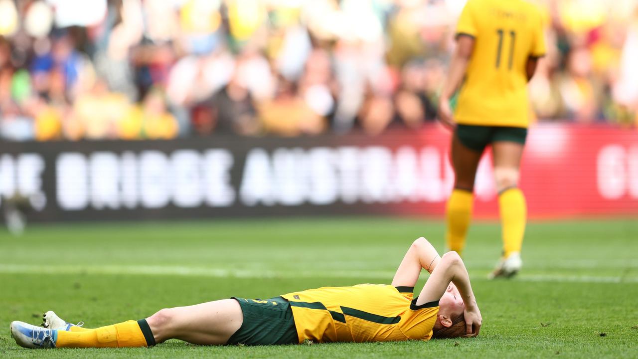 Nothing went right for the Matildas. Photo by Chris Hyde/Getty Images