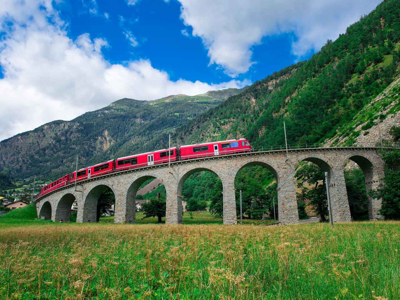 scenic train tours from zurich