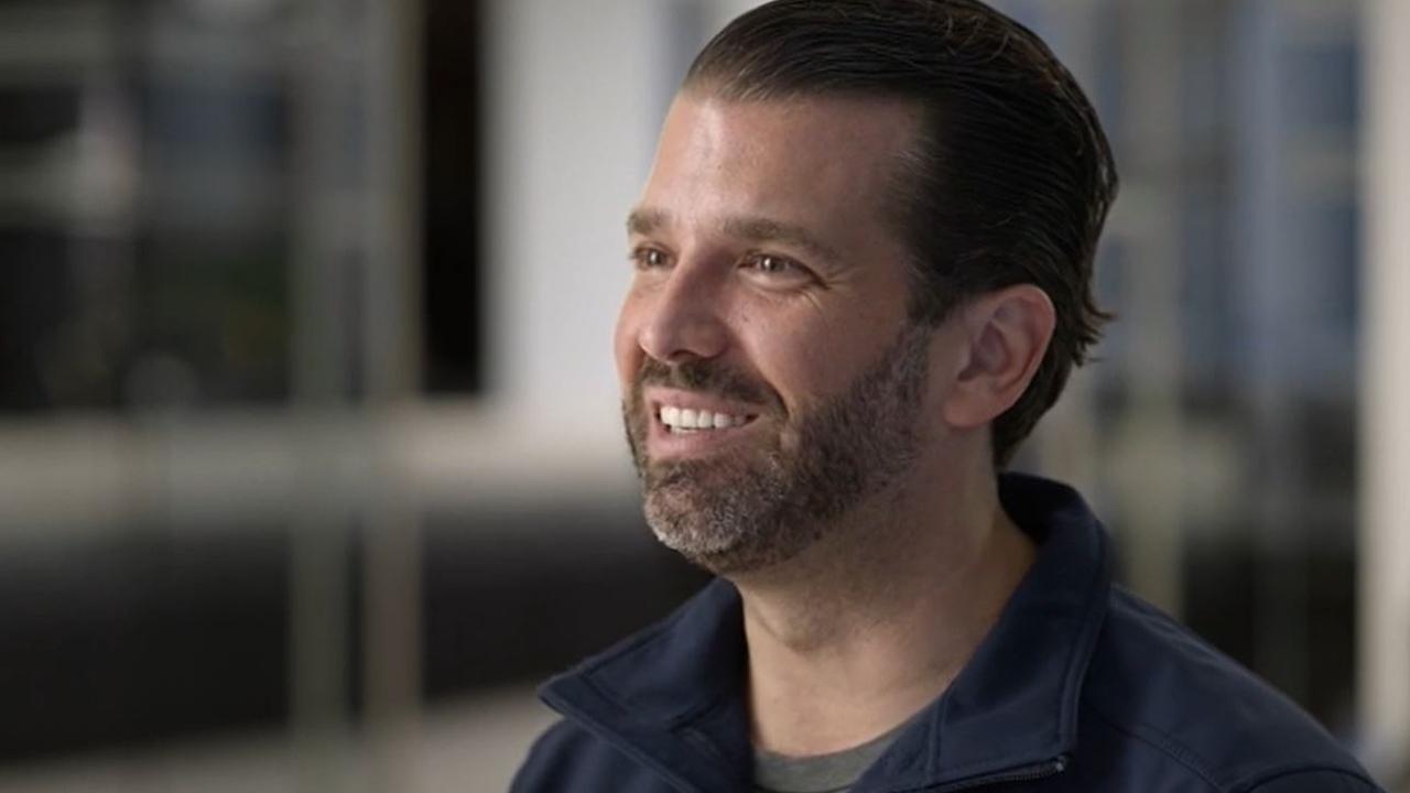 Don Jr speaking to the documentary. Picture: Foxtel