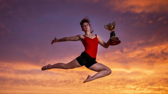 VRC Lexus Melbourne Cup Tour. Sofie Sarr, 14, of Donald, from The District Dance Studio. Picture- Nicole Cleary