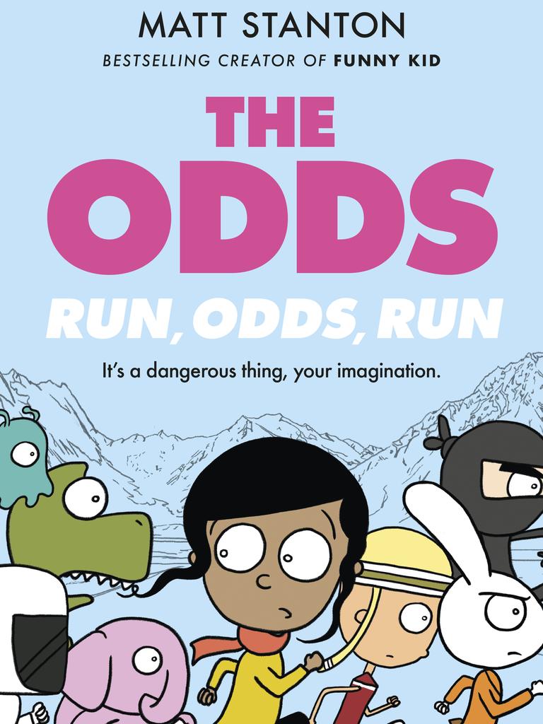 The Odds: Run, Odds, Run by Matt Stanton is Kids News book club book of the month for December.