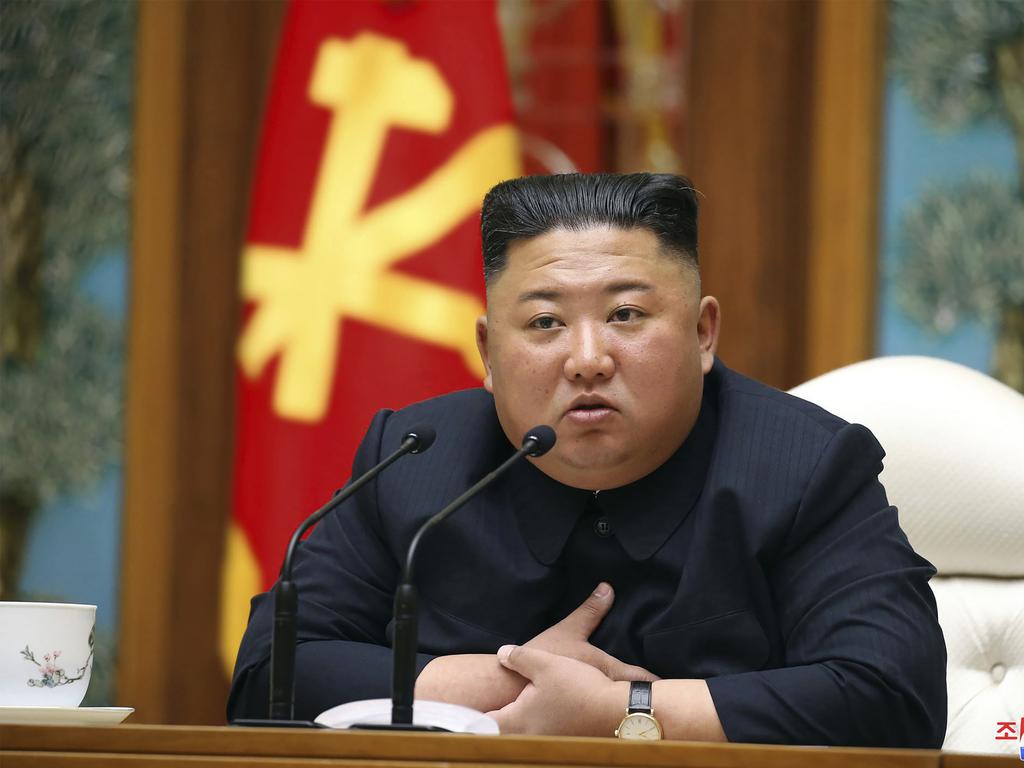 North Korean dictator Kim Jong-un's powerful uncle could be the next in line as the ruthless regime may never accept a woman as leader. Picture: Korea News Service via AP