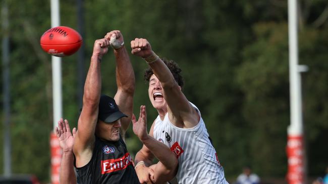 Collingwood training. Saturday, February 15. 2025. Picture: David Crosling