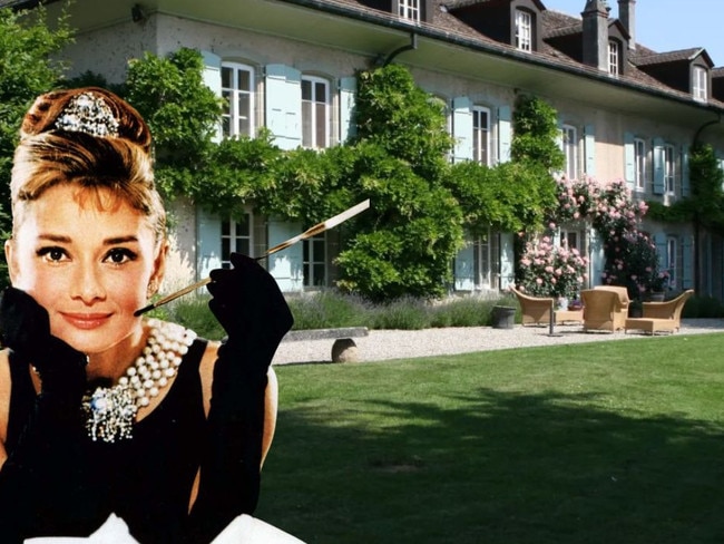 Audrey Hepburn art home for sale