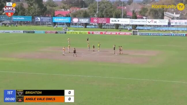 Replay: SANFL Juniors grand finals - Brighton Bombers Yellow v Angle Vale (U13 div 3)