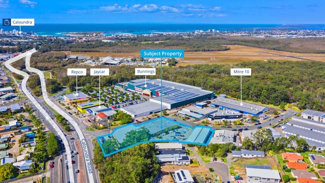 The location of 2 and 6 Sydal St, Caloundra. Picture: supplied.