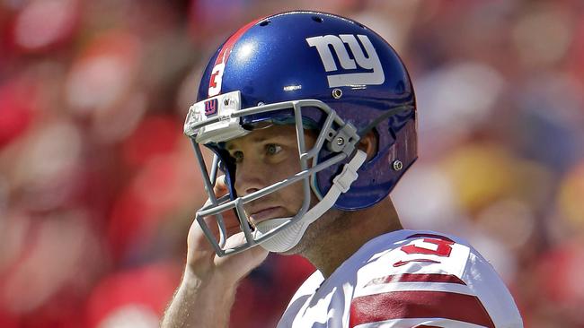 New York Giants kicker Josh Brown.