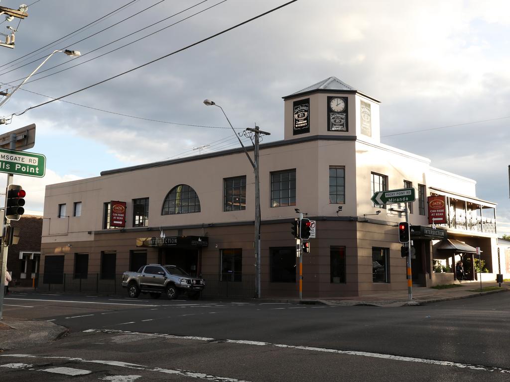 Speechley was spotted in the carpark of the Intersection Tavern in Ramsgate. Picture: Jonathan Ng