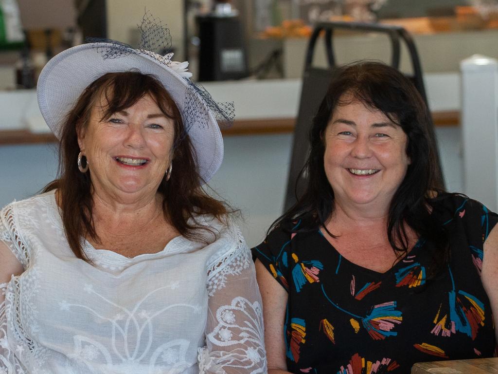 Sally Frost and Helen Plumridge looked lovely at the race day.