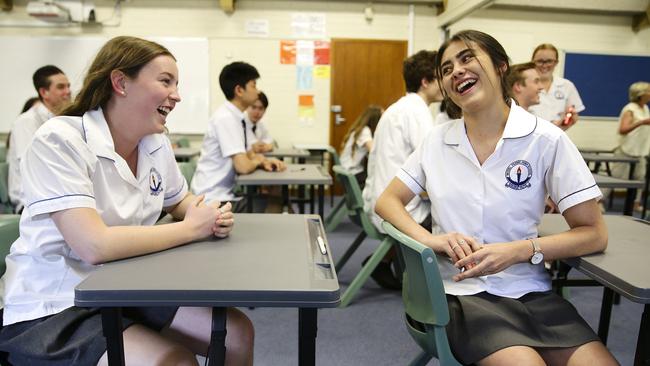 Students say parents are going to increasingly extreme measures to help them come HSC time. Picture: Justin Lloyd.