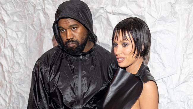 Kanye West and Bianca Censori were rumoured to have been on the rocks. Picture: Arnold Jerocki/Getty Images.