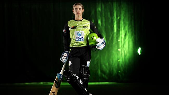 “I just wanted to be in the game”: Phoebe Litchfield’s cricket career is only just getting started. Picture: Phil Hillyard