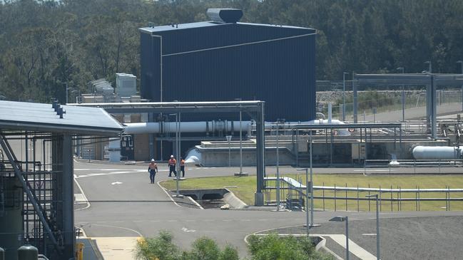 Switched on tomorrow … Kurnell Desalination Plant yesterday. Picture: Jeremy Piper