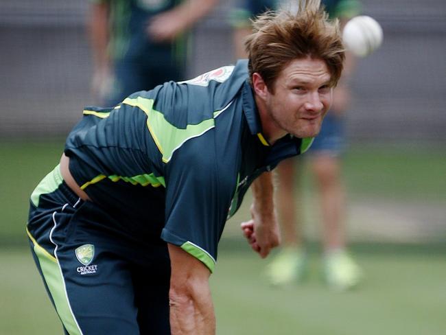 Shane Watson’s position in the side has been called into question. Picture: Wayne Ludbey.