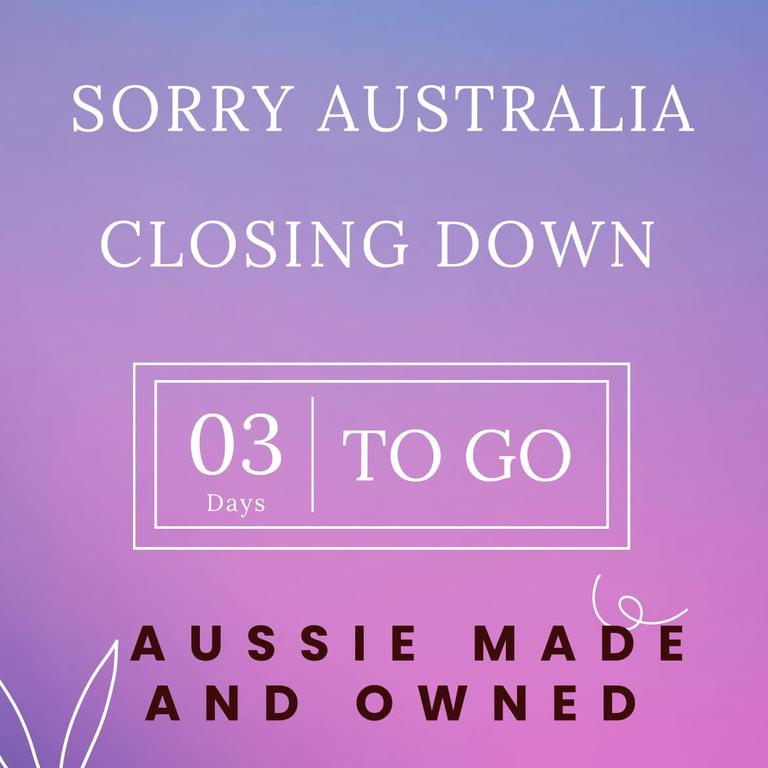 E Commerce Retailer Australian Made Clothes Collapses Shutting Down Amid Tough Market