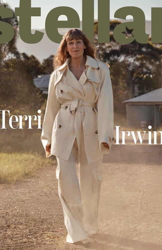 Terri reflects on the death of her beloved husband Steve Irwin in a new interview with Stellar.