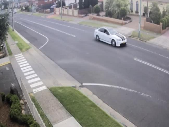 A Holden Commodore and Honda CRV were both seen arriving at and leaving the property in the hours before the arrest. Picture: NSW Police