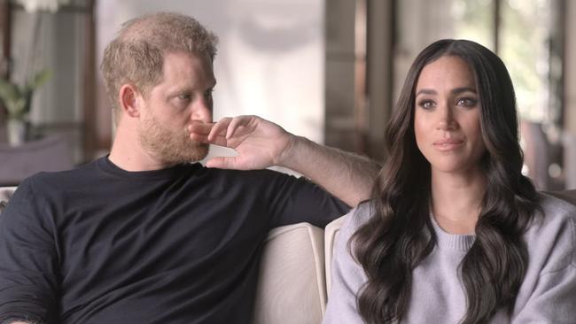 The new show comes hot on the heels of Harry and Meghan’s explosive six-part Netflix docuseries. Picture: Netflix