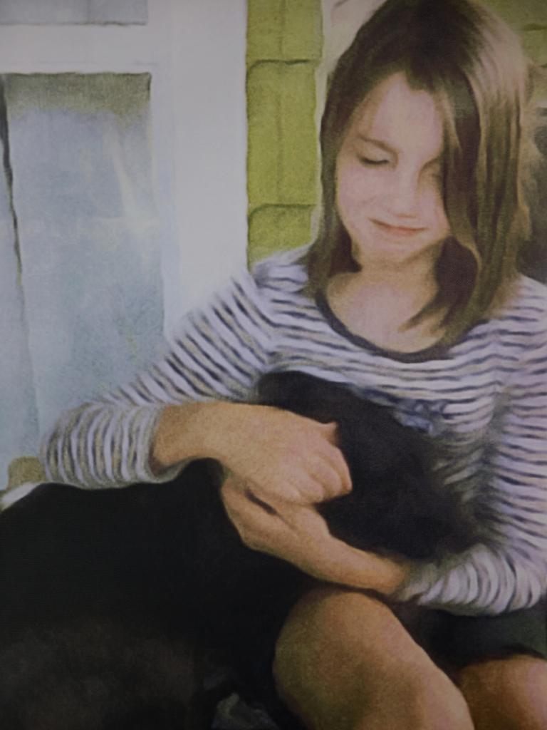 Ten-year-old Biddy Porter was stabbed to death. Picture: Dean Marzolla