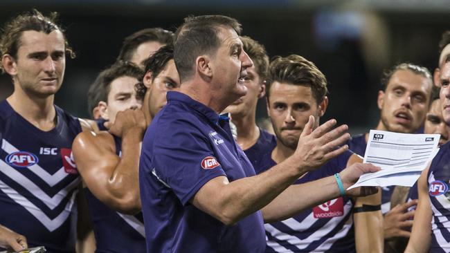 Dockers' head coach Ross Lyon.