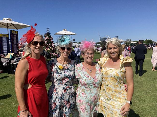 Cara Zaghini, Anne Mason, Corinne Fulton and Tracey MISA