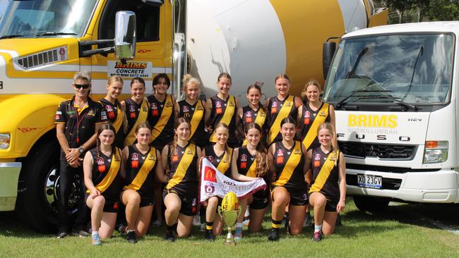 The Tweed Coast's 2023 premiership winning under-17s. Many were back again this season.