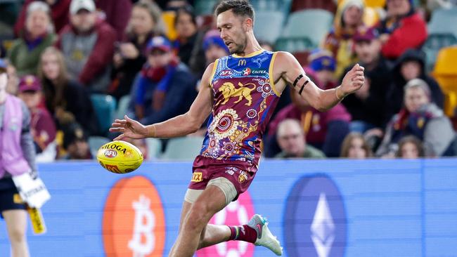 Jack Gunston is eyeing a return to Hawthorn after one year with the Lions. Picture: Getty Images