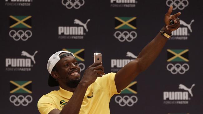 Usain Bolt opened his press conference by telling assembled fans - and journalists - to clap louder.