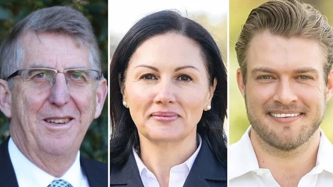 Three candidates for the six seats up for grabs at the 2024 Hunters Hill Council election. Pictures: Supplied