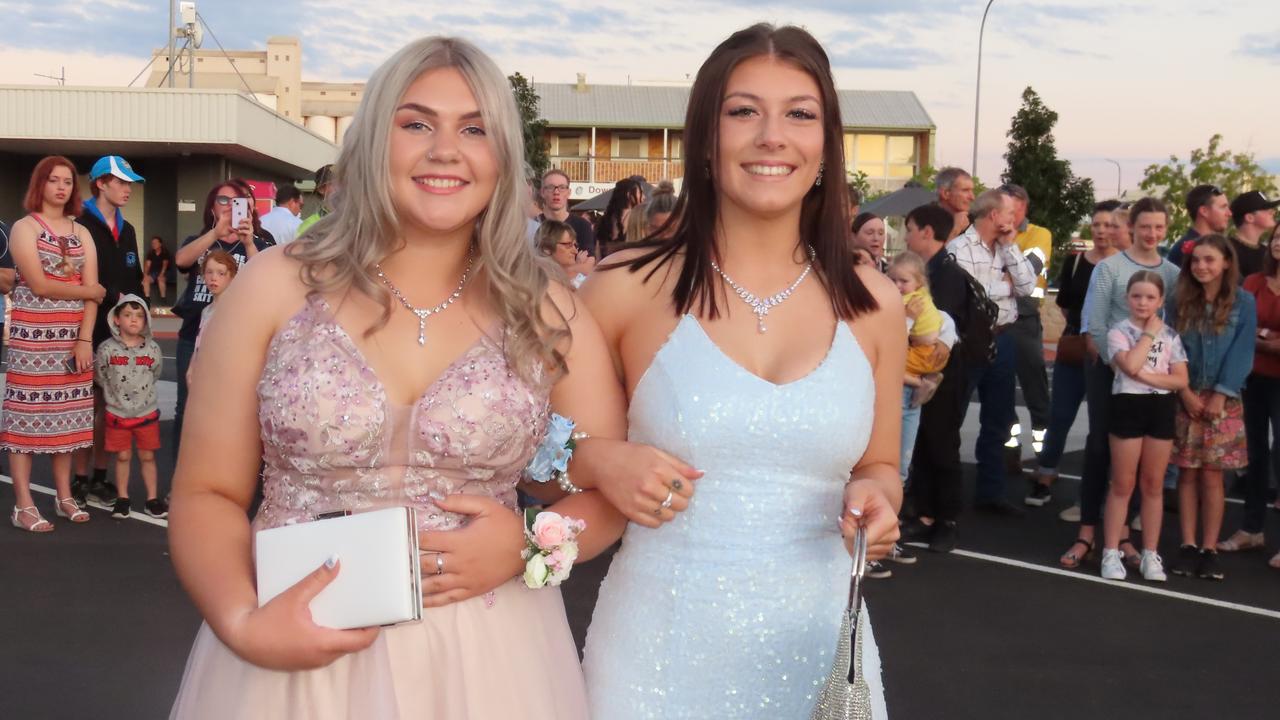 Students arriving at the Kingaroy State High School Formal at Kingaroy Town Hall on November 11.