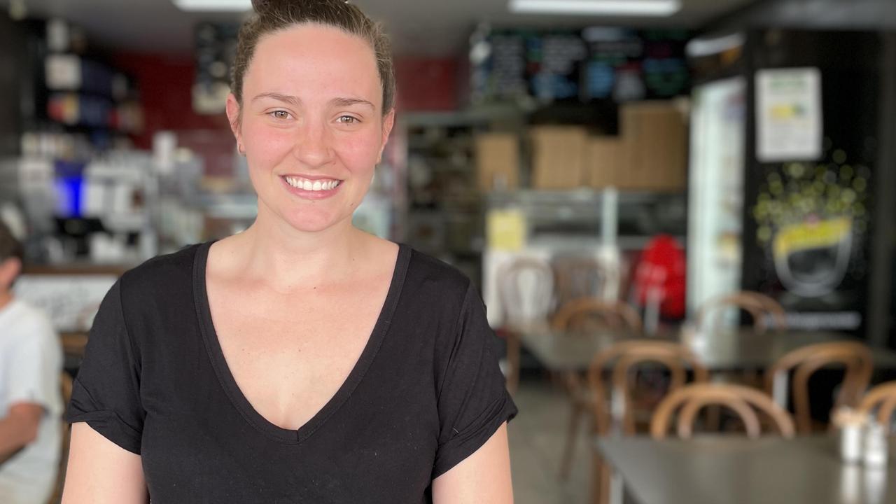 Cenzo’s Cafe And Pizzeria manager Jess Ramsay. Picture: Asa Andersen.