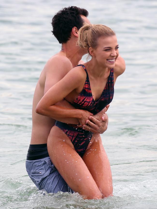 Olena and Nick just friends? You decide. Picture: DIIMEX