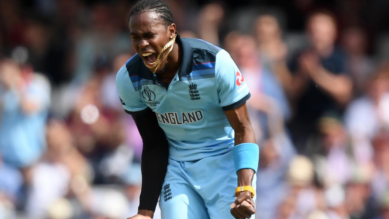 A genuine weapon: England’s new pace superstar Jofra Archer.