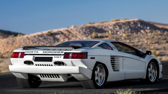 The original 1988 Cizeta-Moroder V16T prototype. Picture: RM Sotheby’s