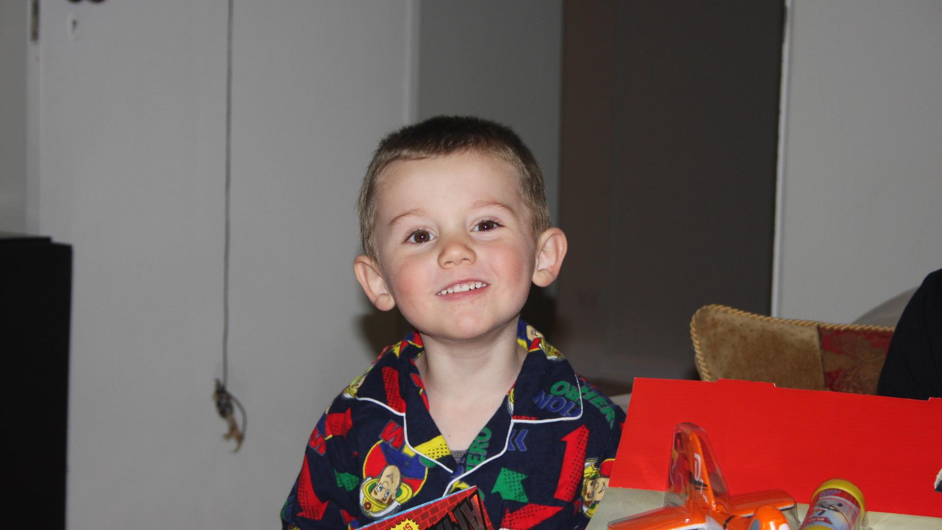 Photo showing William Tyrrell Photo courtesy of NSW Police