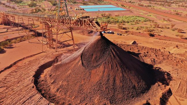 On local shores, mining giants BHP, Rio Tinto and Fortescue Metals once again propped the index up after iron ore prices shifted higher again.