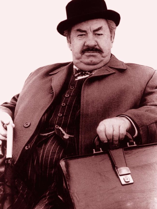 Leo McKern in "Rumpole of the Bailey."