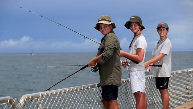 Get in there boys, you little ripper! PICTURE: STEWART MCLEAN