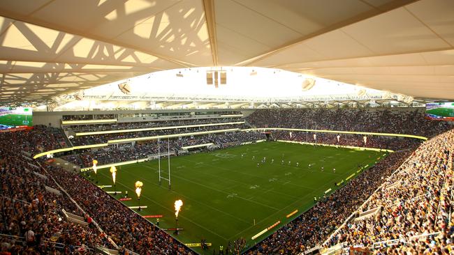 Bankwest Stadium is expected to be largely empty for the Jersey Flegg grand final. Picture: Getty Images