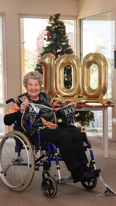 Mount Gambier lady celebrates 100 years on Christmas Day