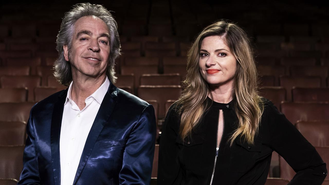 Australia’s original music trivia show RocKwiz will return to television in 2023 on Foxtel featuring multi-talented host Julia Zemiro, supreme music aficionado and, comedian Brian Nankervis. Picture: FOXTEL / Sarah Enticknap.