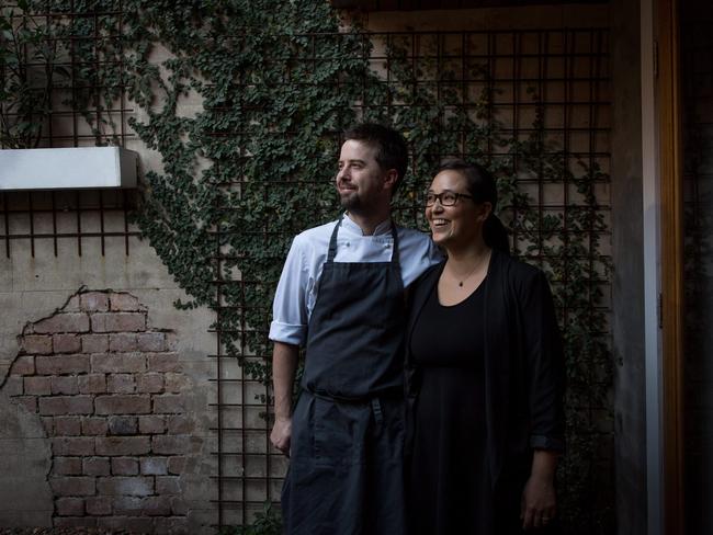 Newcastle Regional Review - Subo owners Suzie Pollak-Vincent and Beau Vincent in their restaurant in Hunter Street Newcastle. Picture take 13th August 2016 by Ryan Osland