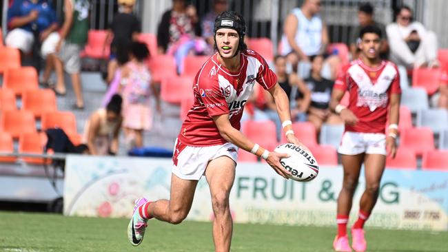 Connell Cup under 17 rugby league grand final between Redcliffe and Blackhawks. Saturday 13, 2024. Picture, John Gass